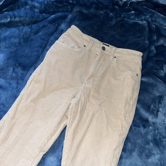 Lee Light Beige Corduroy Pants - Picture 1 of 5